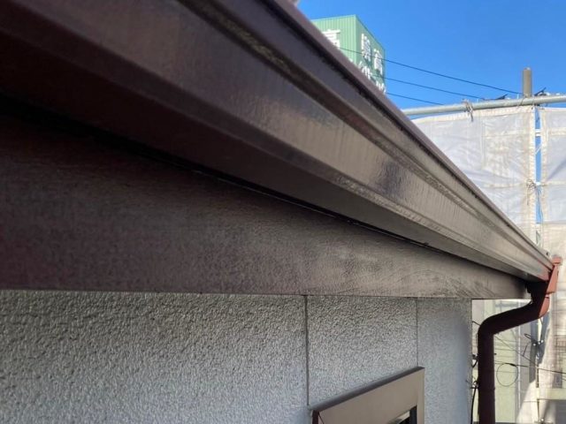 加古川市で軒樋を交換